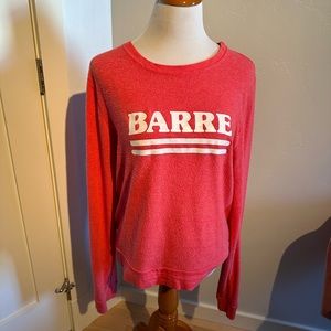 Super soft & cozy BARRE Sweatshirt